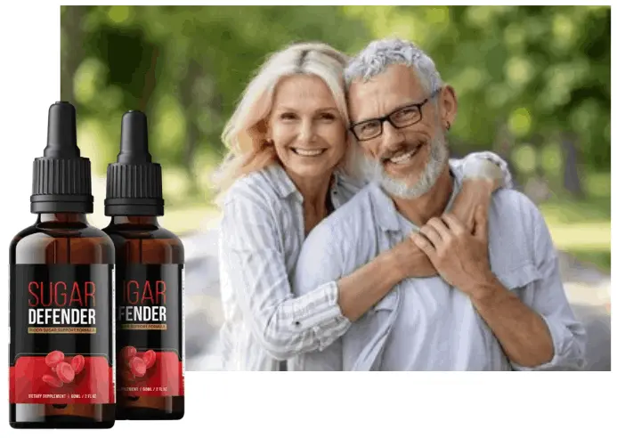 Sugar Defender energetic elderly couple